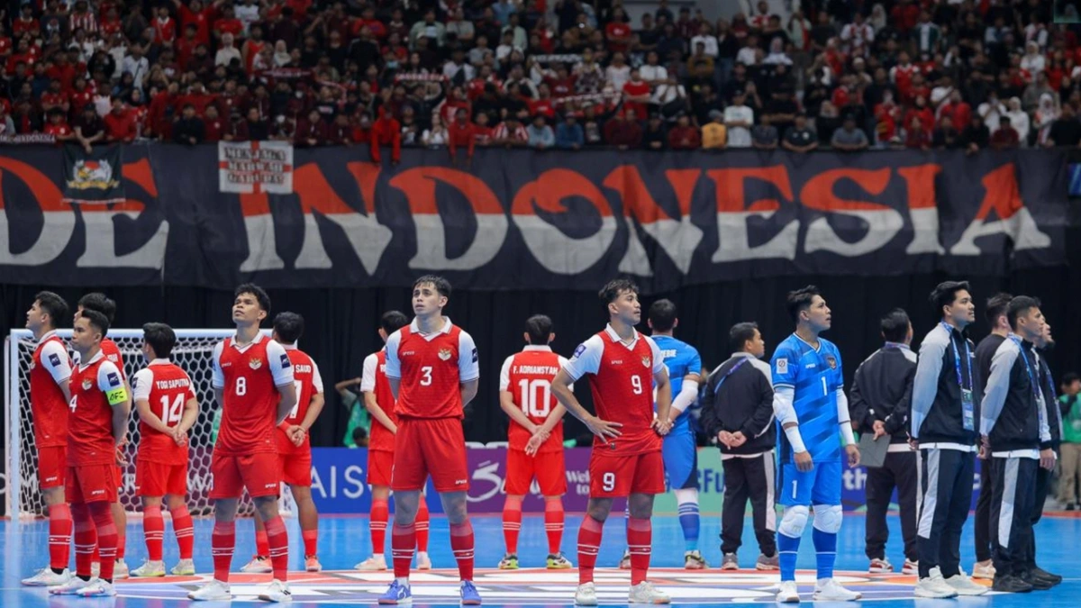 Futsal Indonesia vượt mặt futsal Việt Nam trên BXH FIFA