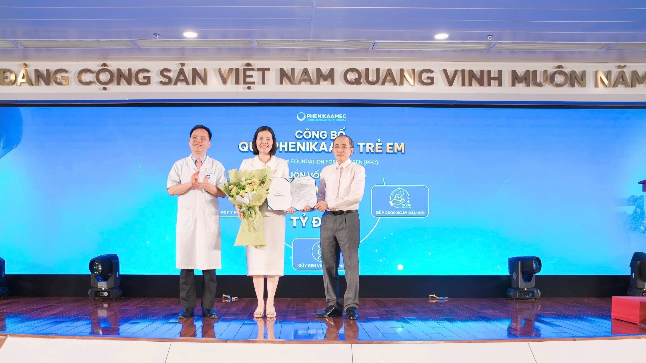 Quỹ Phenikaa vì trẻ em và sứ mệnh bảo vệ mầm sống từ trong bụng mẹ