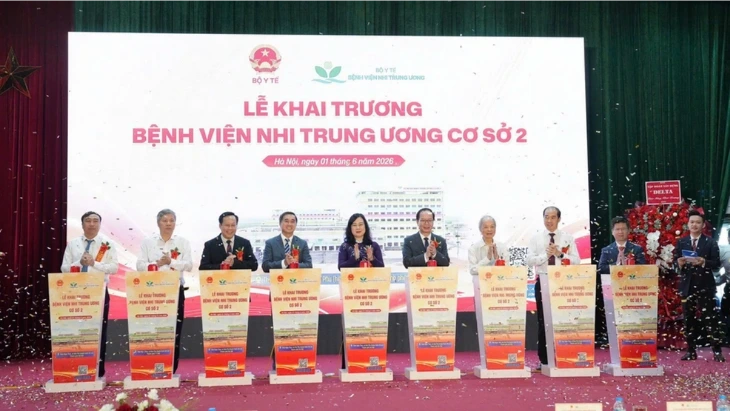 Bệnh viện Nhi Trung ương cơ sở 2 chính thức đi vào hoạt động