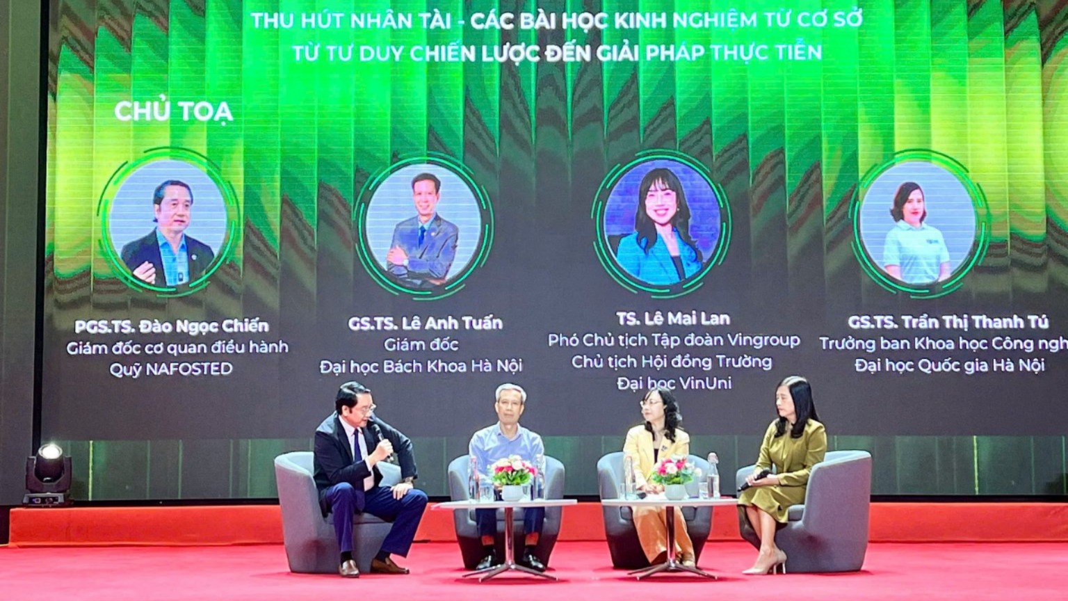 Thu hút nhân tài, nâng cao năng lực khoa học quốc gia