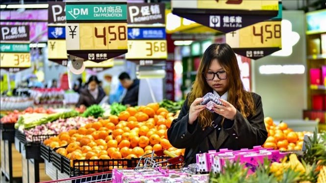 Trung Quốc: Lạm phát giá tiêu dùng chững lại trong tháng 5/2026