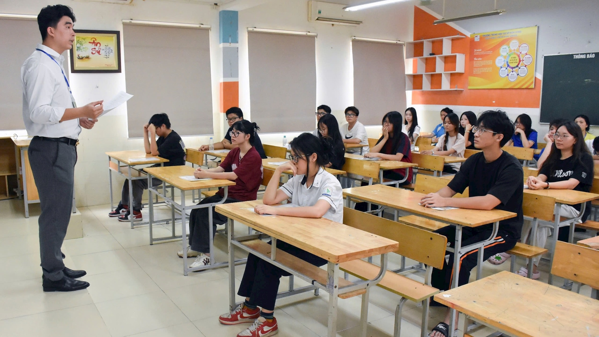 Các điểm thi bảo đảm điều kiện đón thí sinh dự thi tốt nghiệp THPT 2026