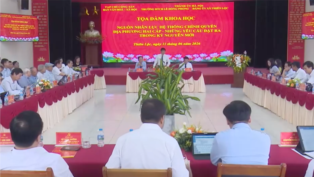 Nâng cao chất lượng nguồn nhân lực chính quyền địa phương hai cấp