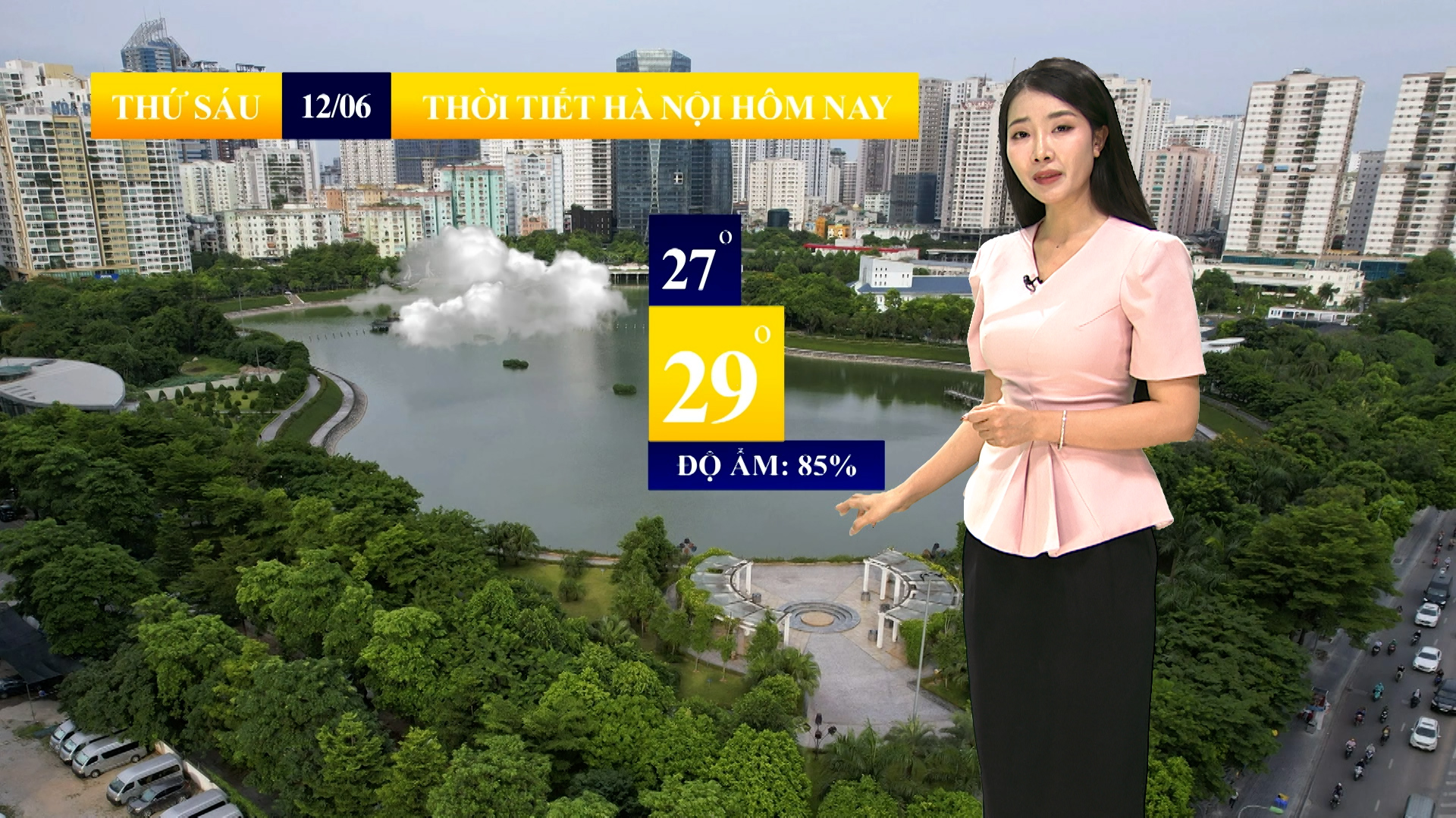 Dự báo thời tiết sáng | 12/06/2026
