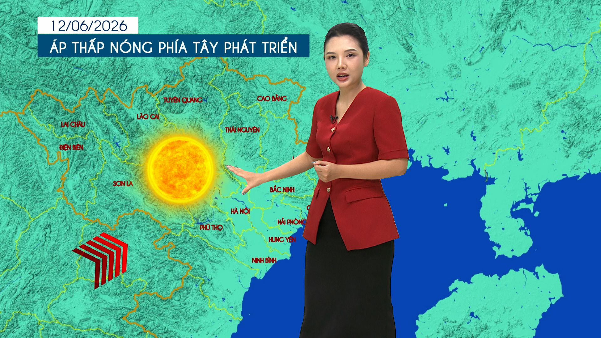 Dự báo thời tiết tối | 12/06/2026
