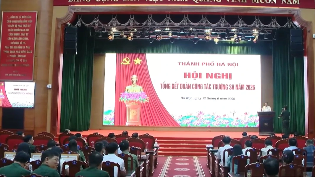 Thành phố Hà Nội tổng kết đoàn công tác Trường Sa năm 2026