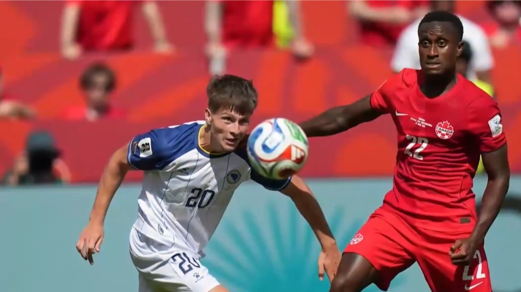Canada có điểm số đầu tiên ở World Cup