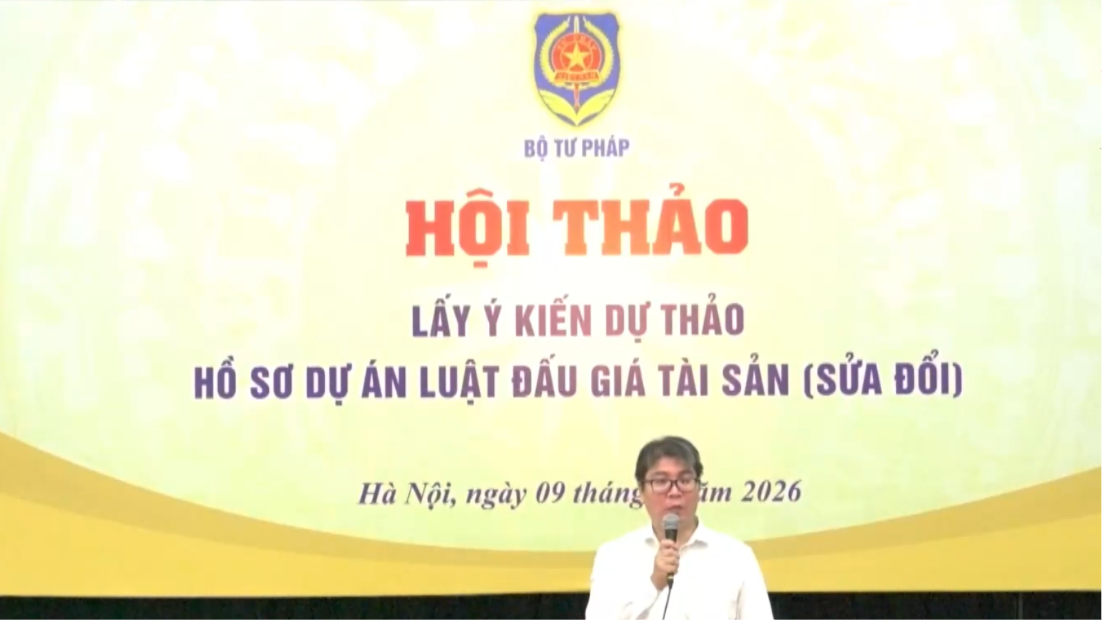 Hoàn thiện thể chế đấu giá tài sản, nâng cao hiệu quả khai thác nguồn lực