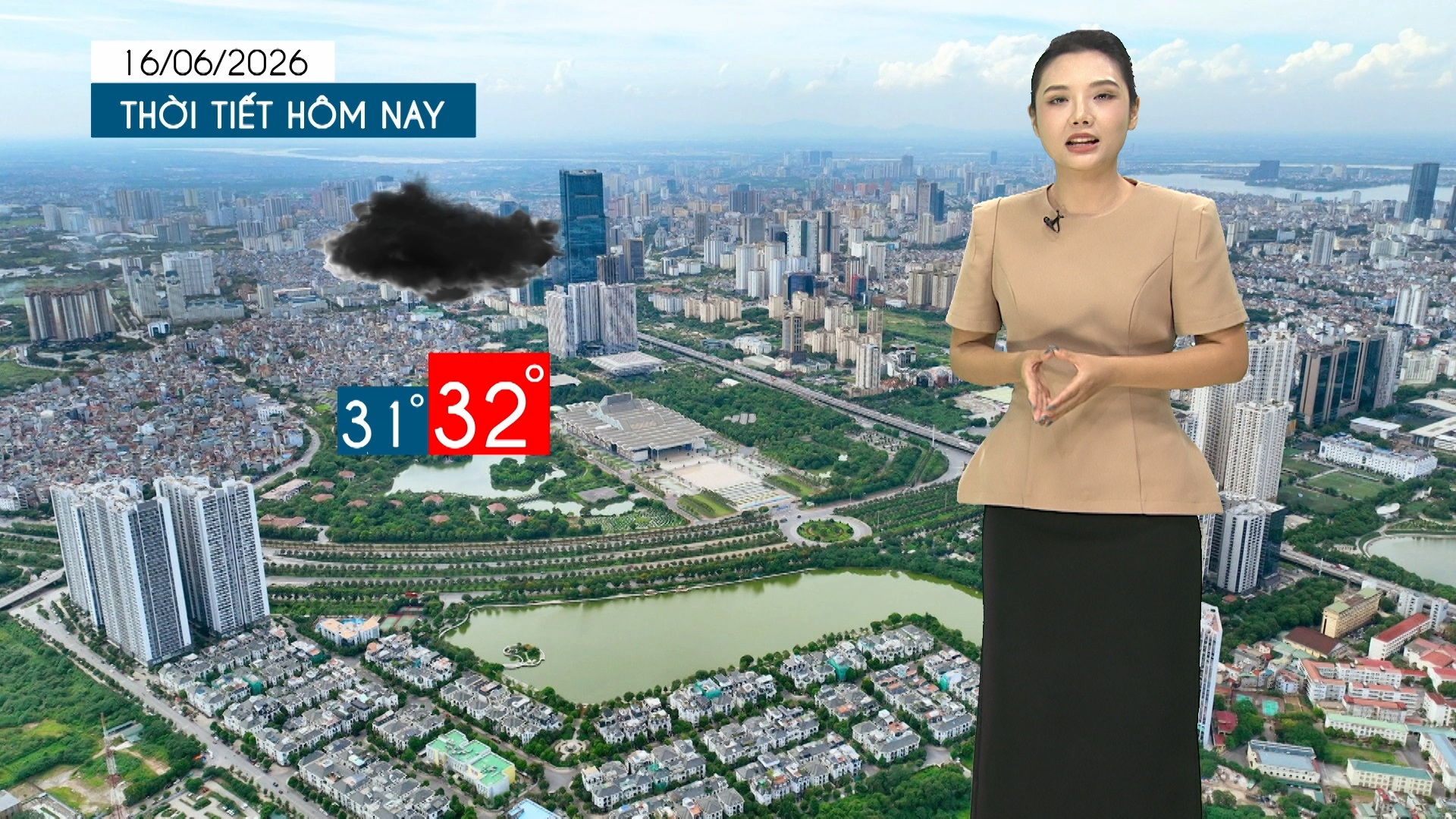 Dự báo thời tiết tối | 16/06/2026