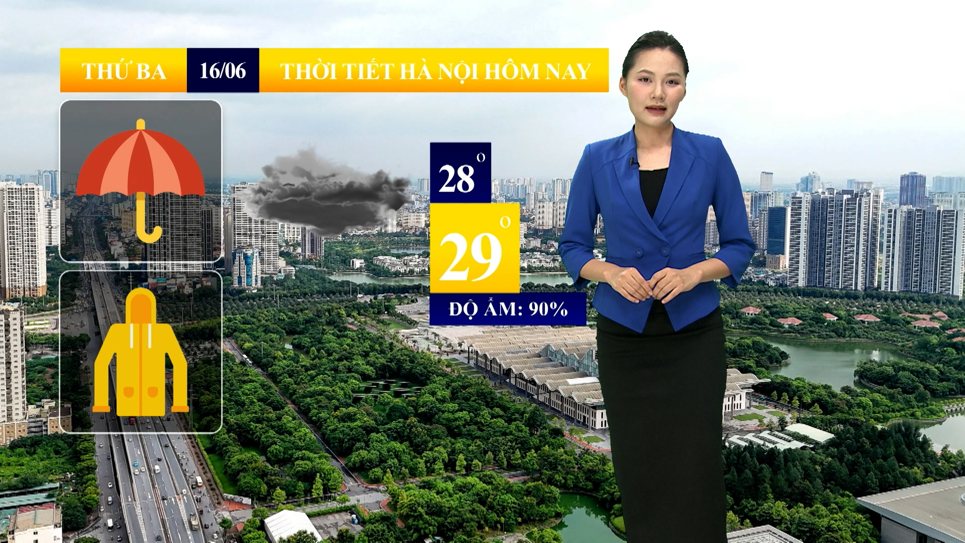 Dự báo thời tiết sáng | 16/06/2026