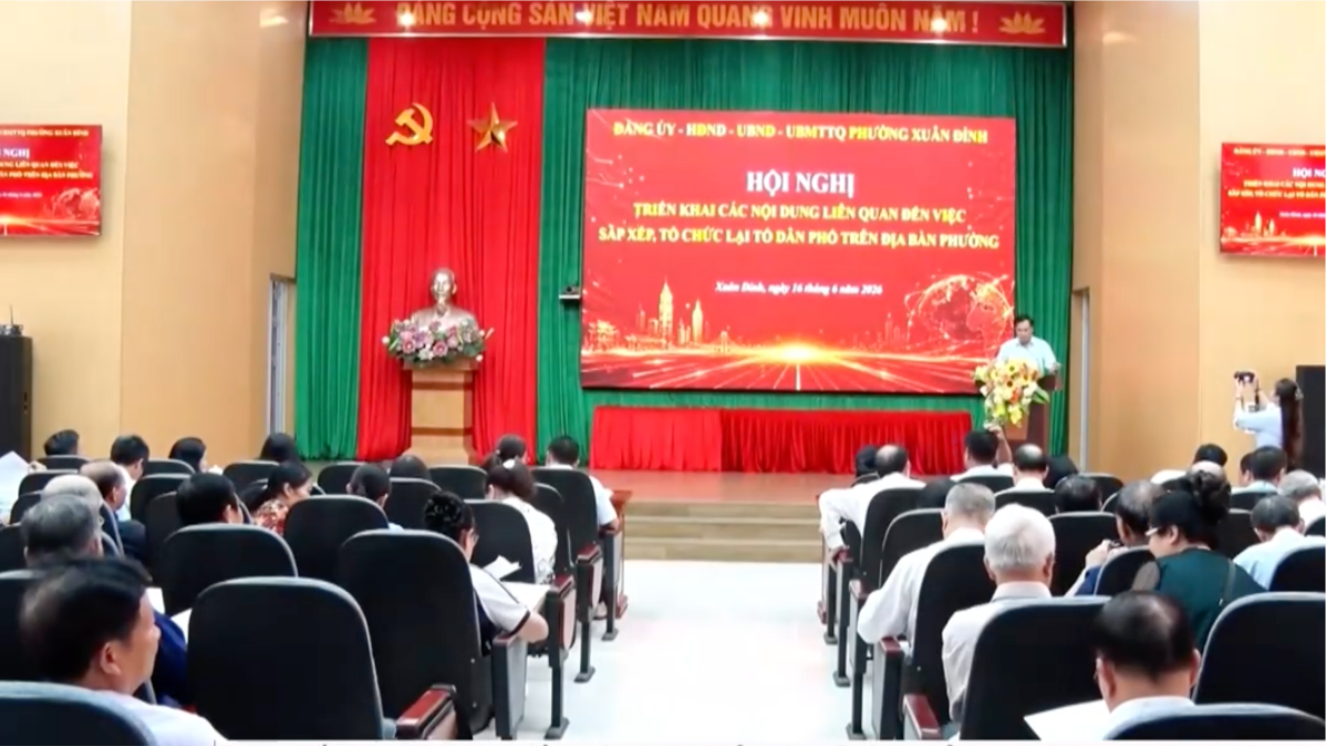 Tinh gọn tổ dân phố, nâng cao hiệu quả quản lý