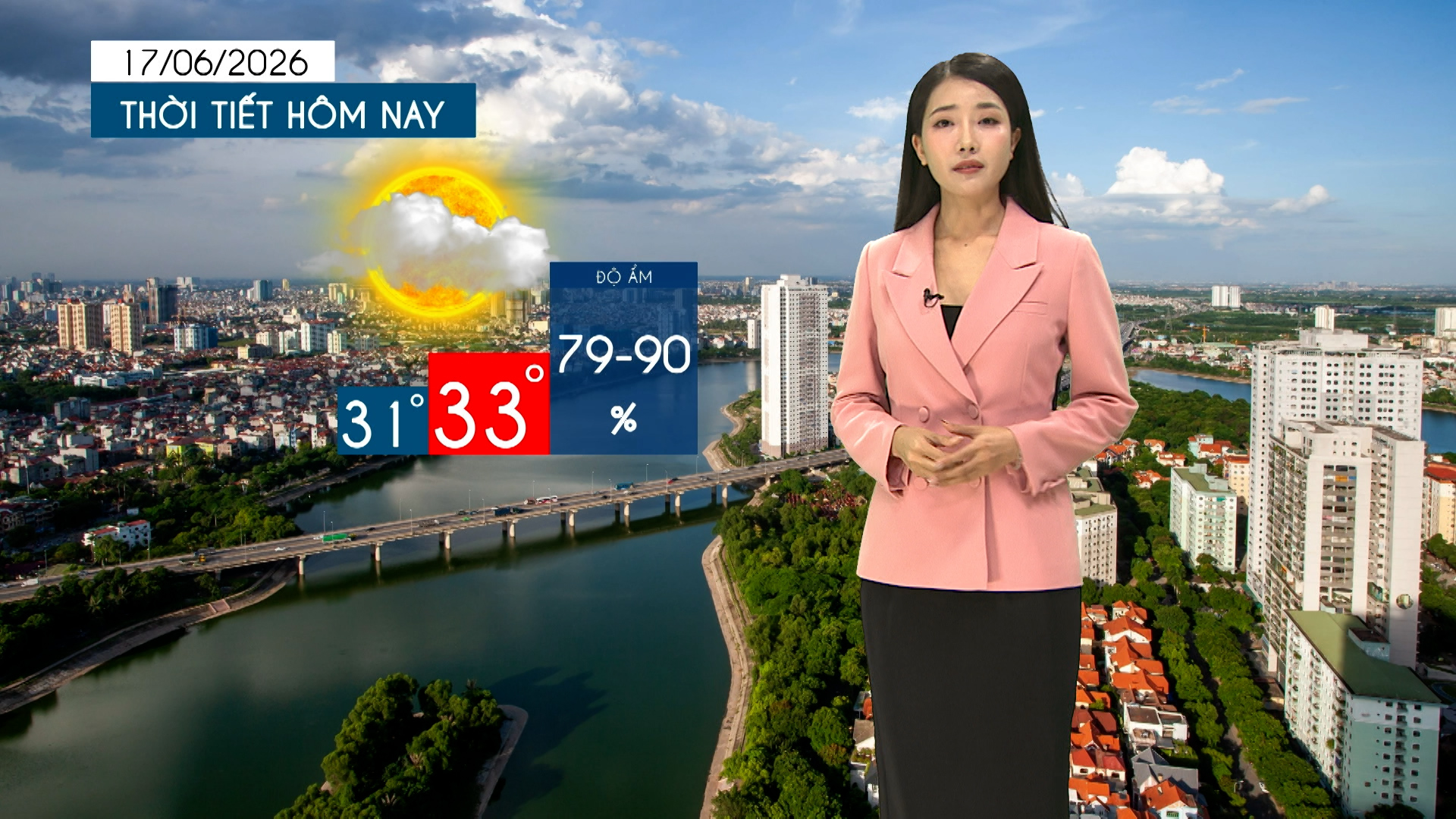 Dự báo thời tiết tối | 17/06/2026