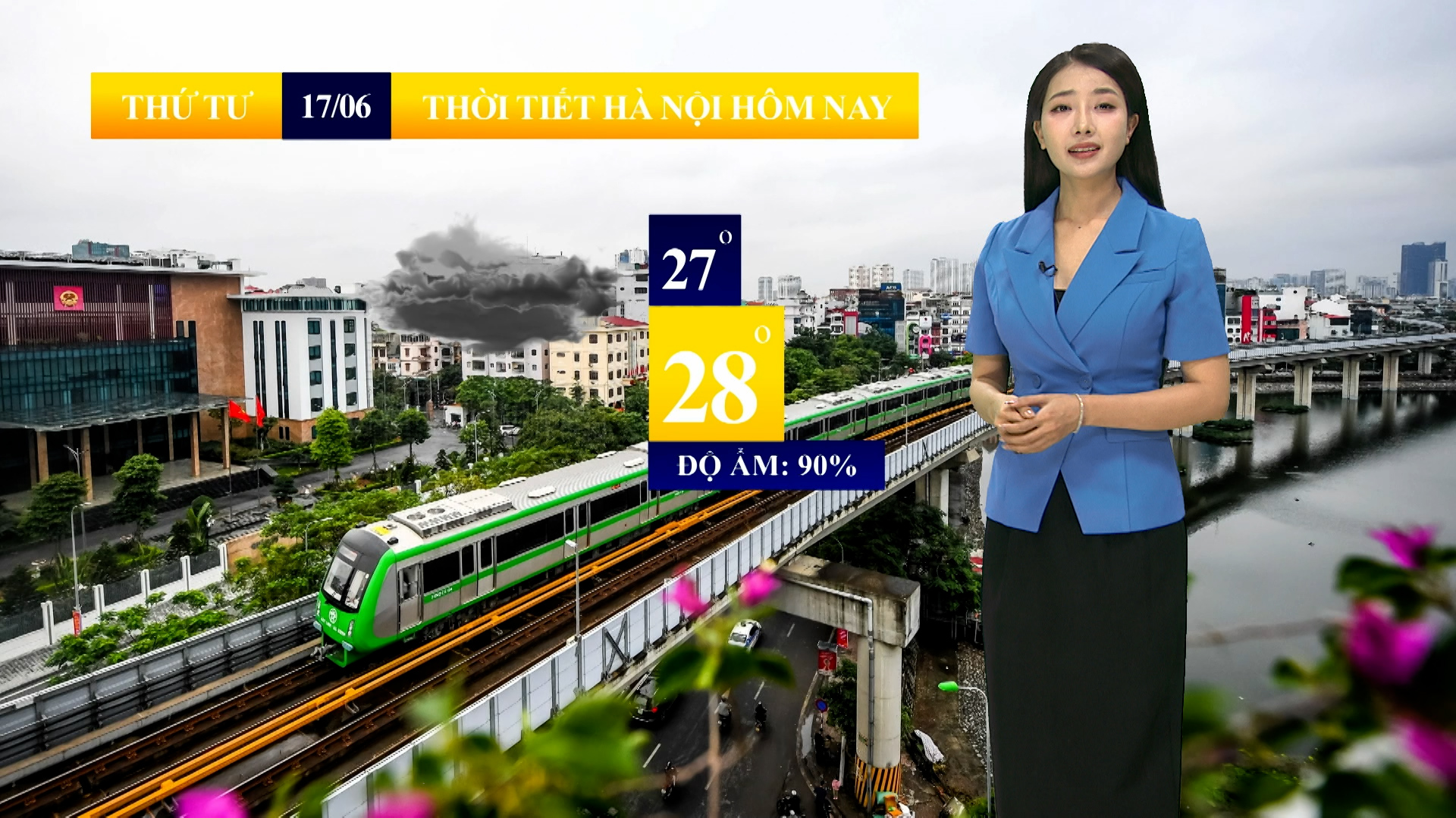 Dự báo thời tiết sáng | 17/06/2026