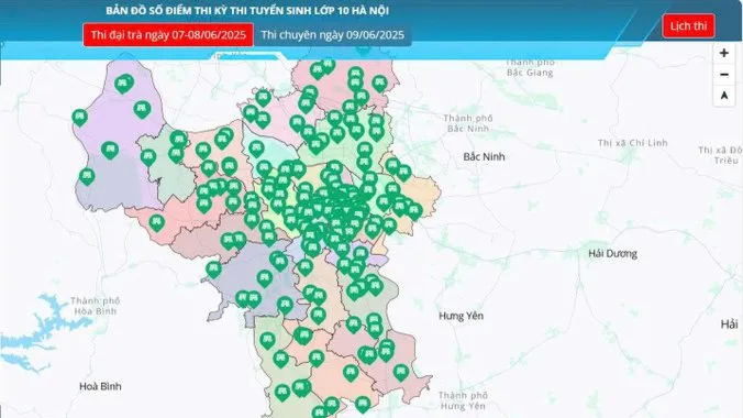 Tuyển sinh bằng bản đồ số: Thử nghiệm để hoàn thiện