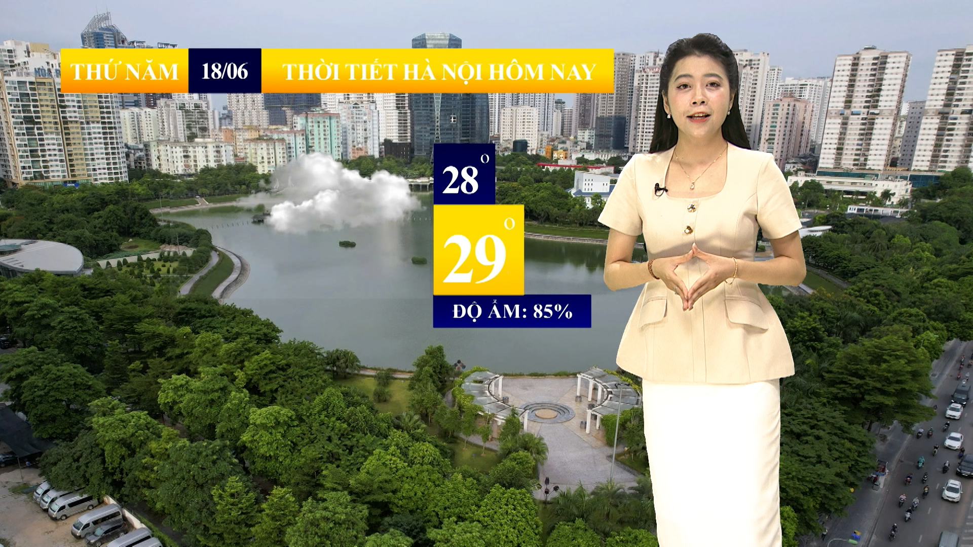 Dự báo thời tiết sáng | 18/06/2026
