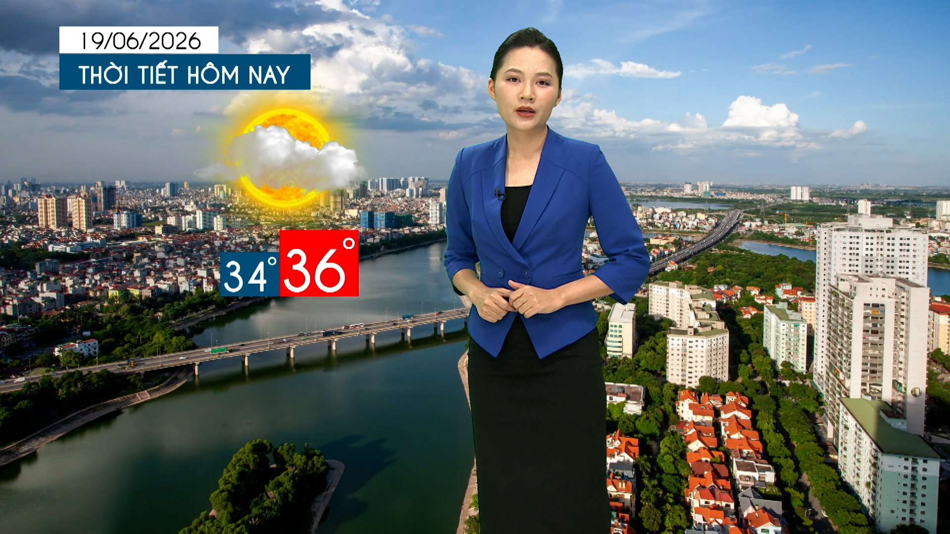 Dự báo thời tiết tối | 19/06/2026