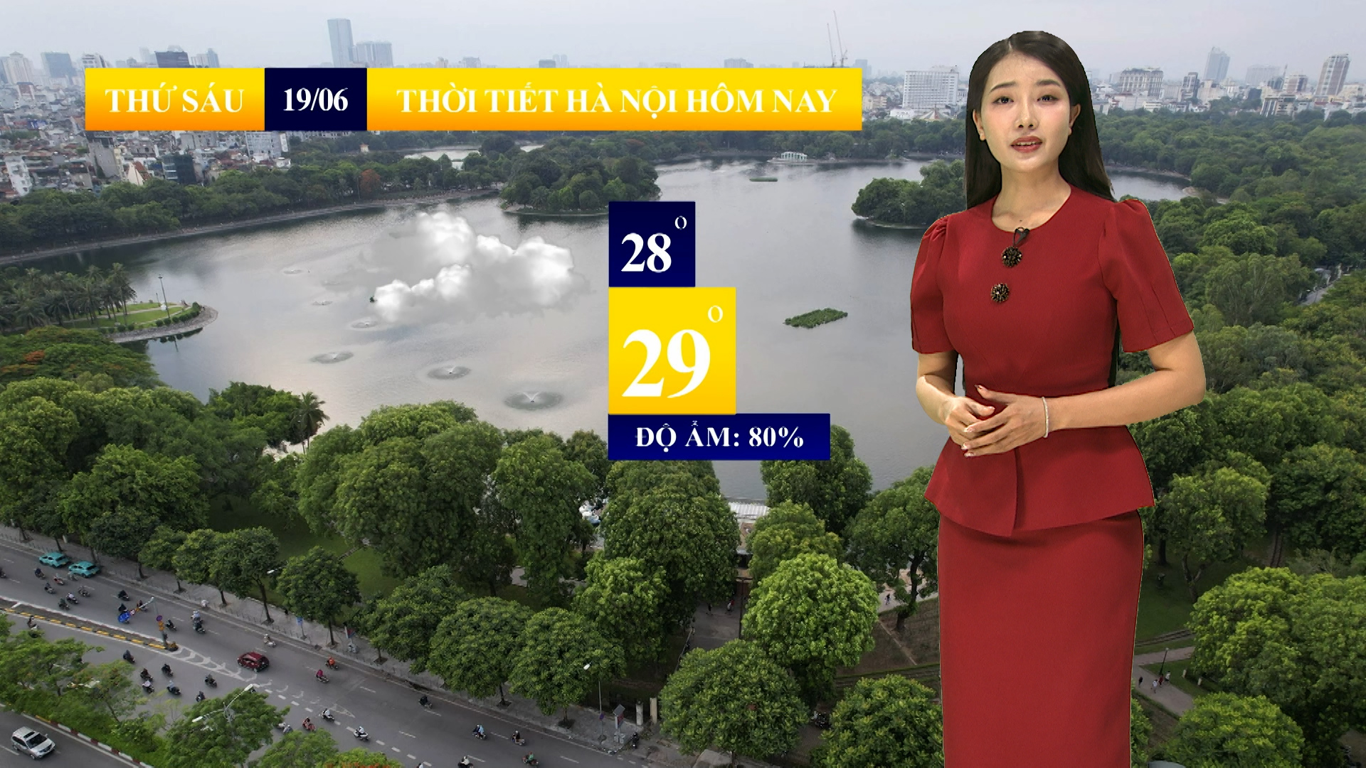 Dự báo thời tiết sáng | 19/06/2026