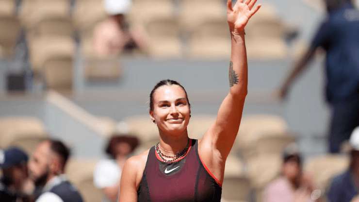 Aryna Sabalenka thẳng tiến tại Roland Garros