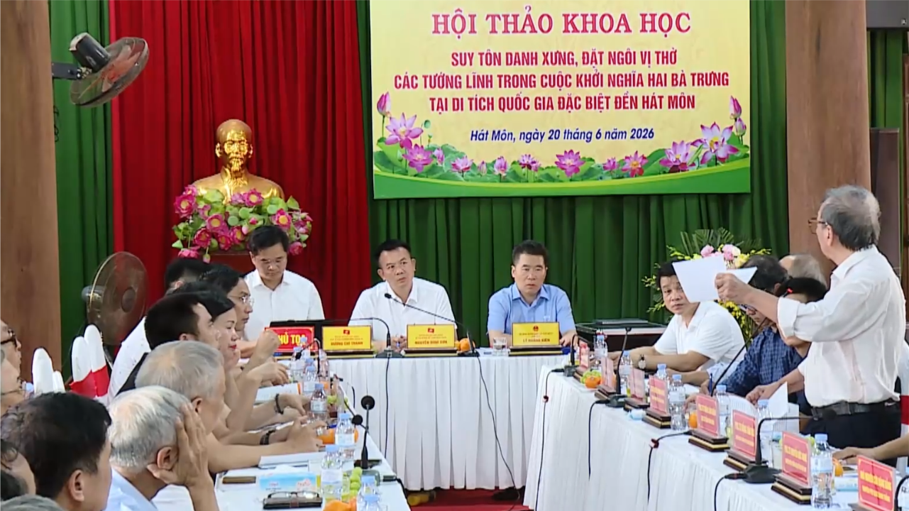 Mở rộng đền Hát Môn: Tôn vinh các tướng lĩnh khởi nghĩa Hai Bà Trưng