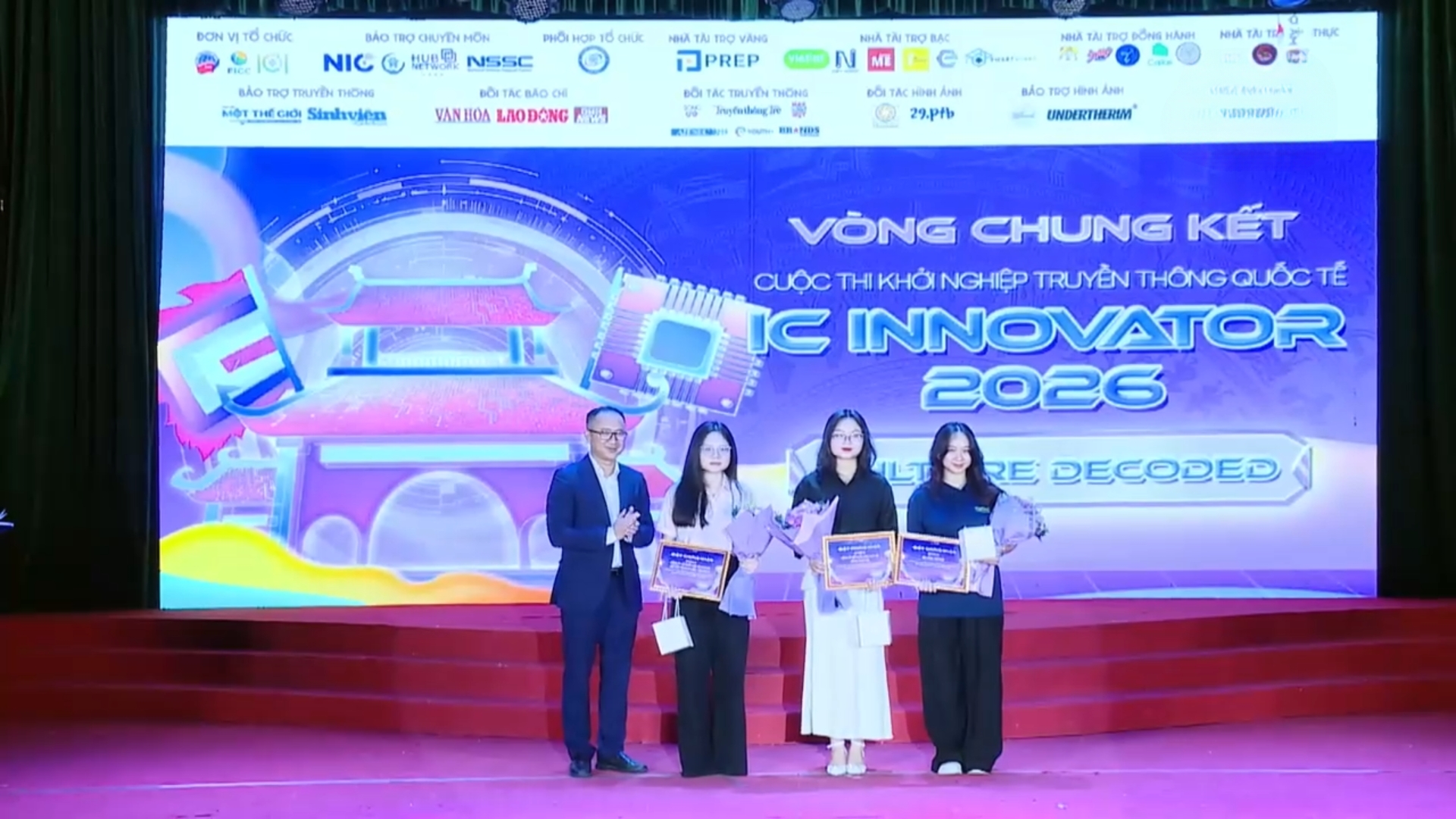 Chung kết cuộc thi khởi nghiệp truyền thông quốc tế 2026