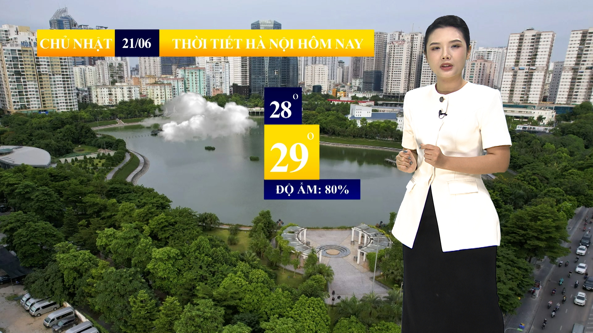 Dự báo thời tiết sáng | 21/06/2026