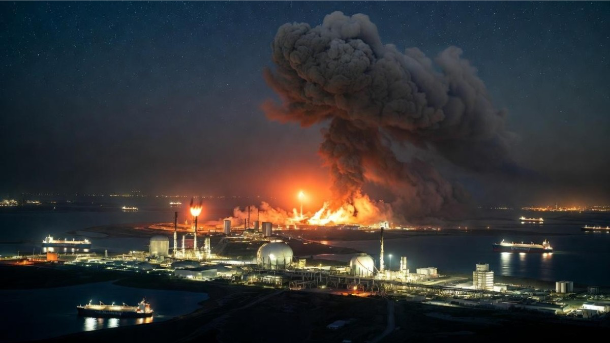 Nổ lớn làm rung chuyển trung tâm khí đốt lớn nhất Qatar 