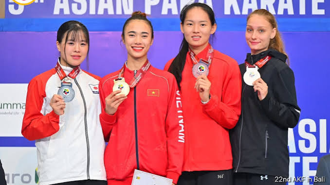 Võ sĩ Nguyễn Thị Diệu Ly giành HCV tại giải vô địch châu Á 2026
