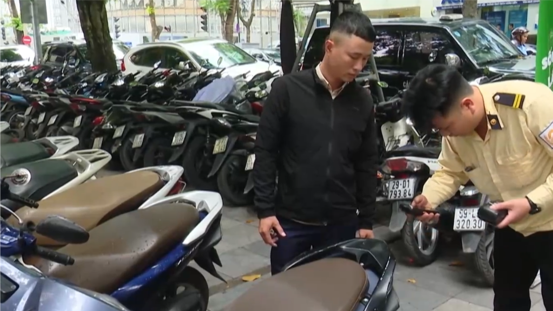 Hà Nội số hóa bãi đỗ xe toàn thành phố