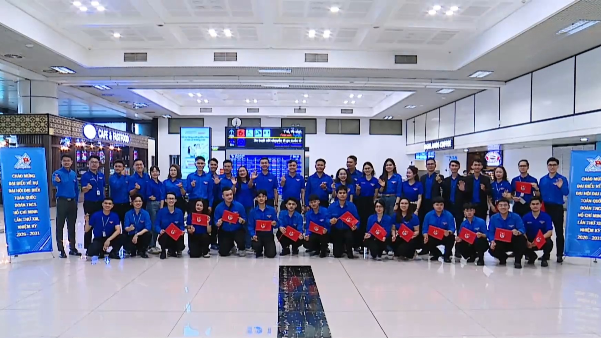 Chu đáo đón đoàn đại biểu tham dự Đại hội Đoàn toàn quốc
