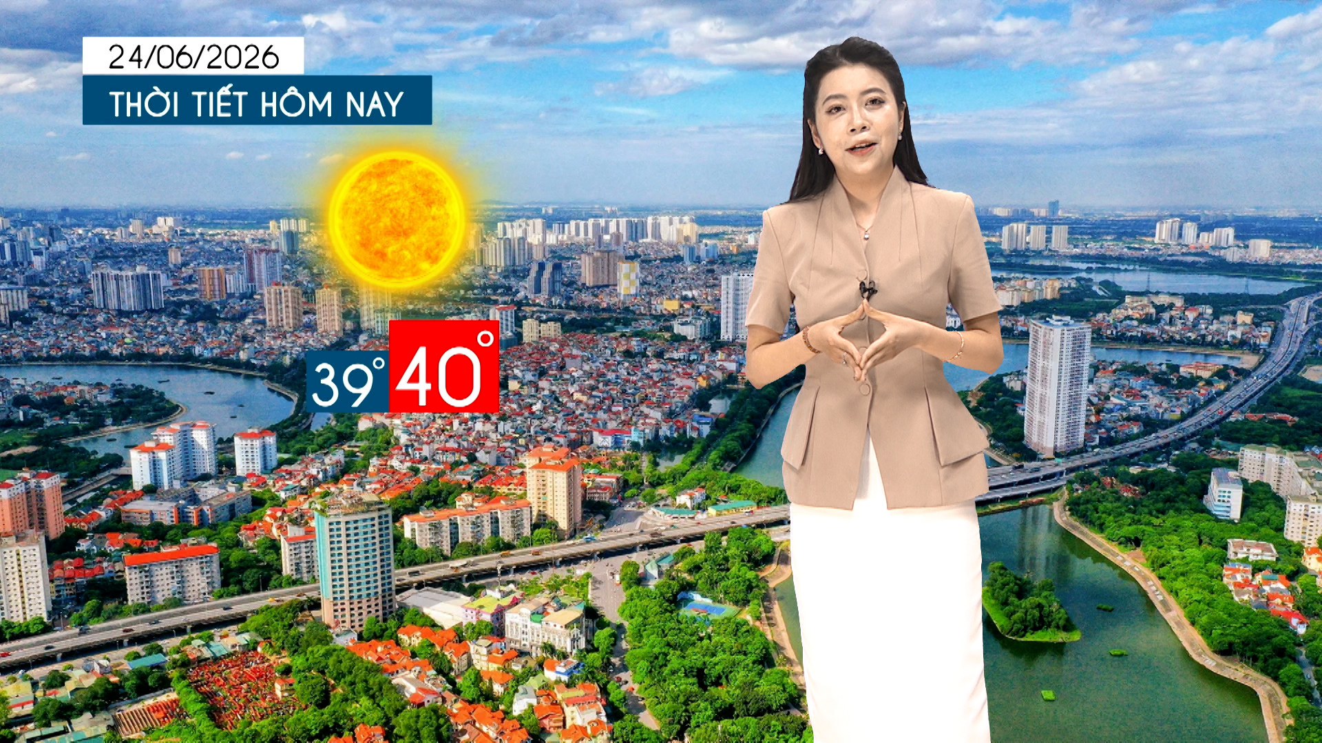 Dự báo thời tiết tối | 24/06/2026