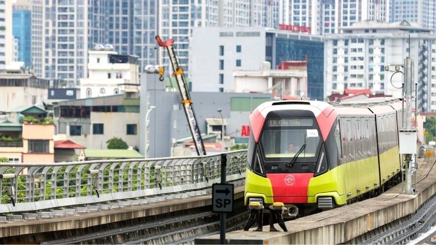 Đường sắt đô thị - Tái cấu trúc không gian phát triển Thủ đô