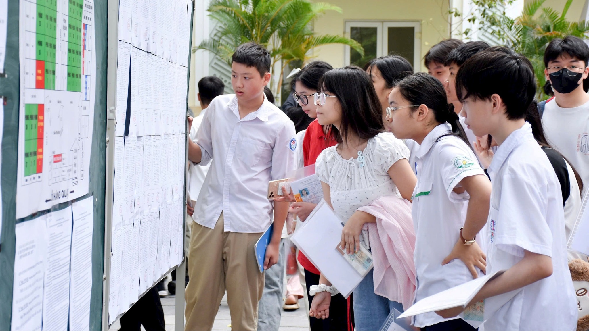 Từ 13h30 ngày 25/6, học sinh trúng tuyển vào lớp 10 xác nhận nhập học