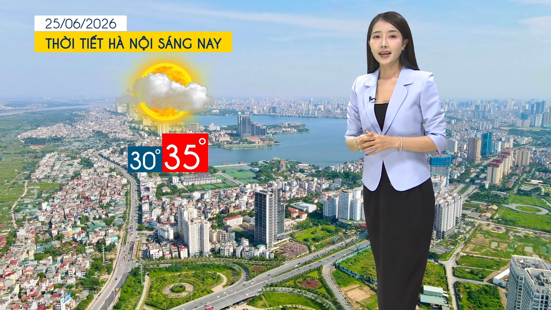 Dự báo thời tiết trưa | 25/06/2026