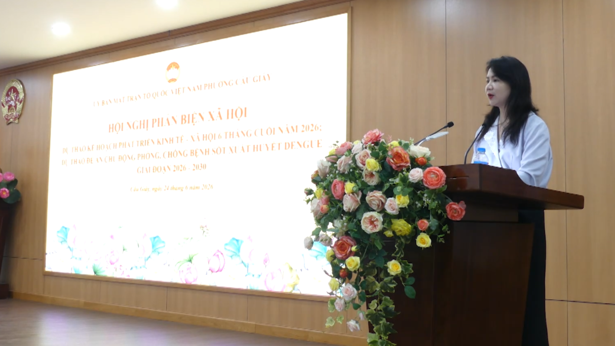 Phường Cầu Giấy lắng nghe phản biện xã hội để phát triển kinh tế - xã hội