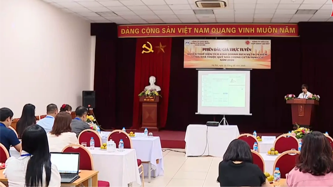 Đấu giá quyền thuê diện tích kinh doanh dịch vụ
