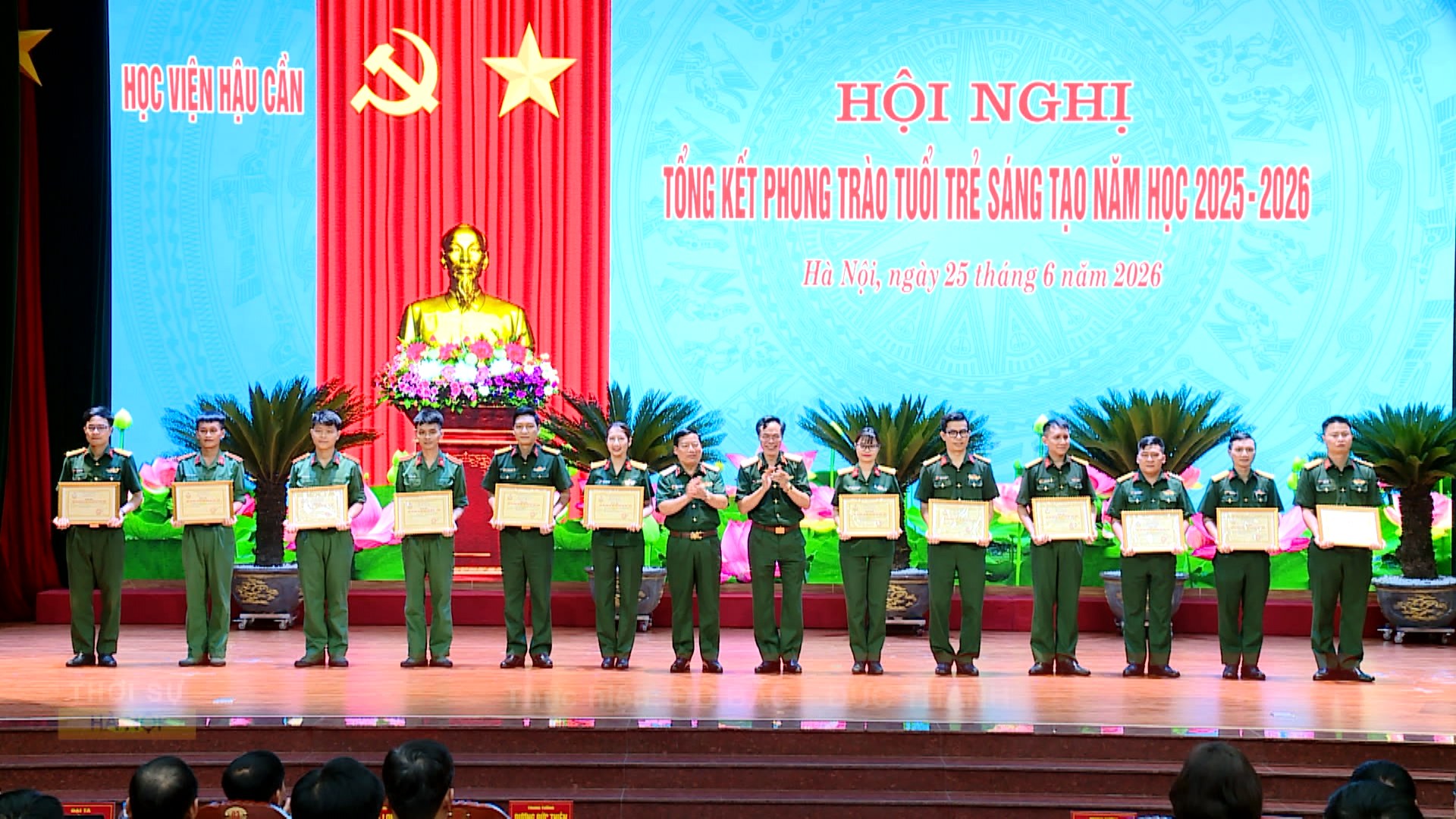 19 công trình tuổi trẻ sáng tạo Học viện Hậu cần được trao thưởng
