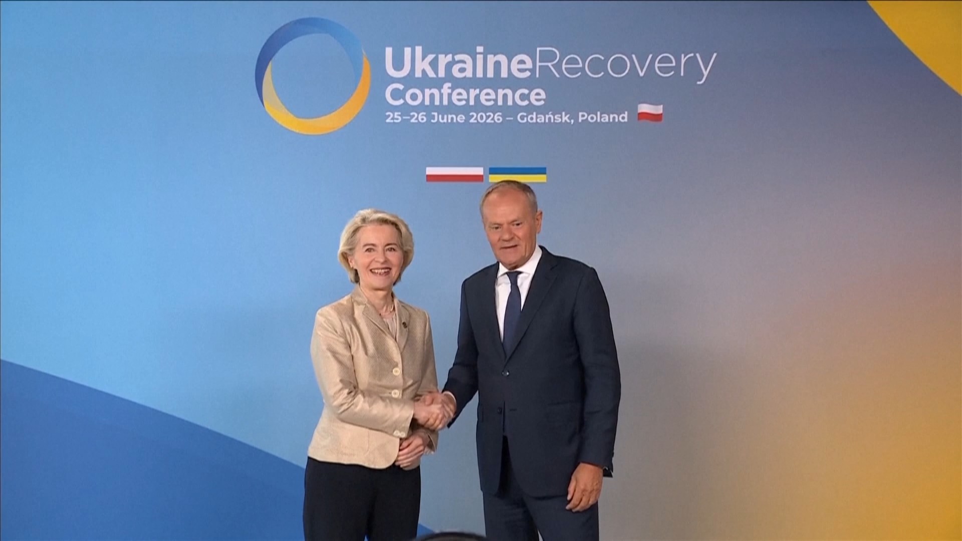 Hội nghị Tái thiết Ukraine khai mạc tại Ba Lan