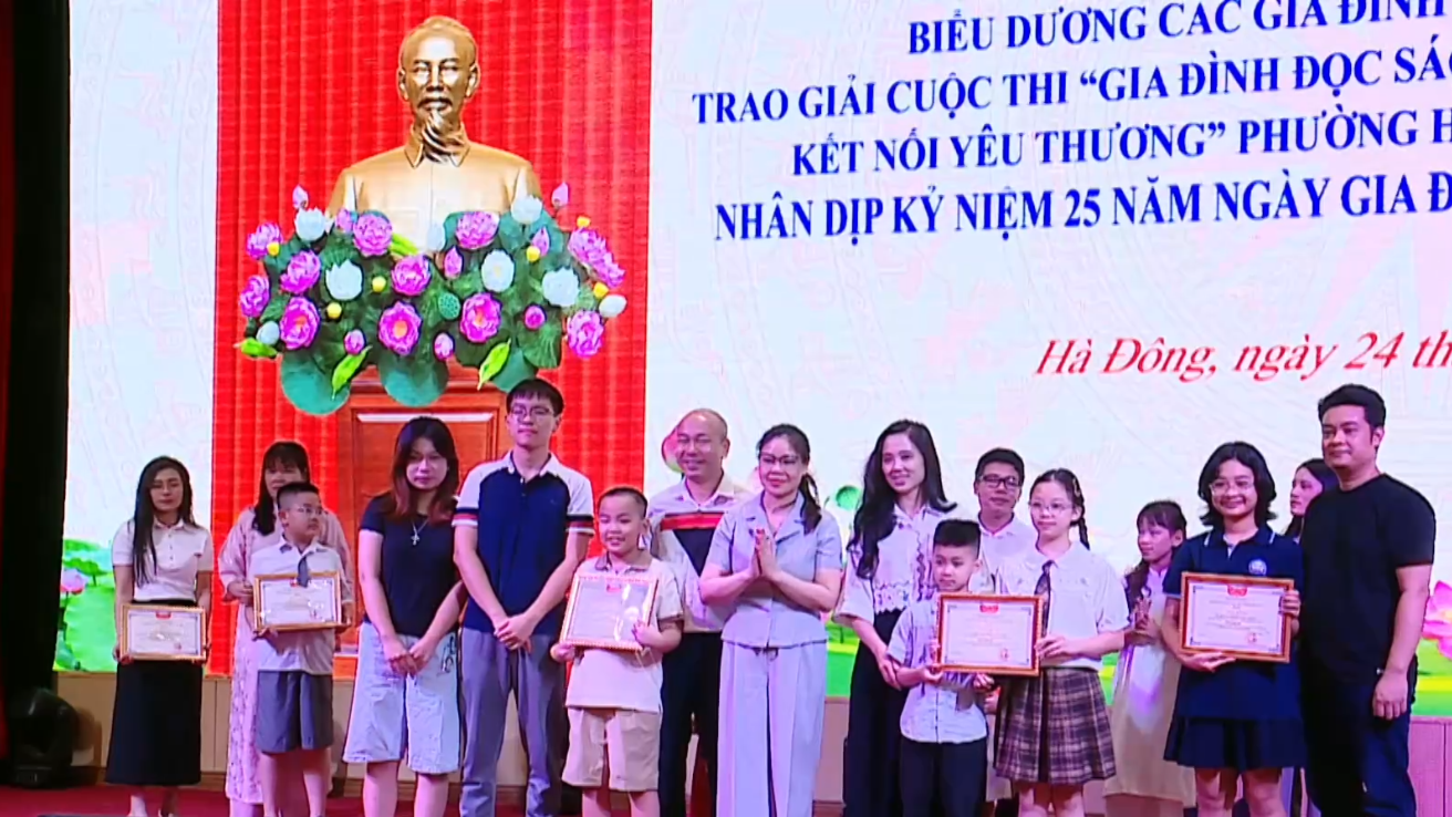 Phường Hà Đông biểu dương 102 gia đình văn hóa tiêu biểu