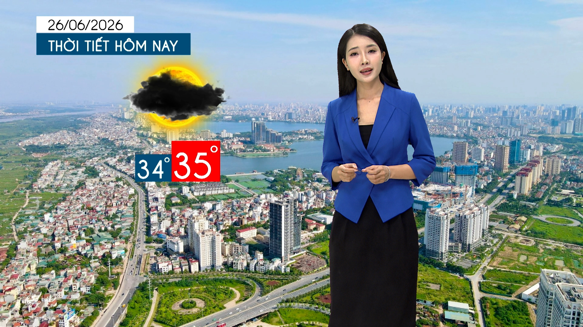 Dự báo thời tiết tối | 26/06/2026