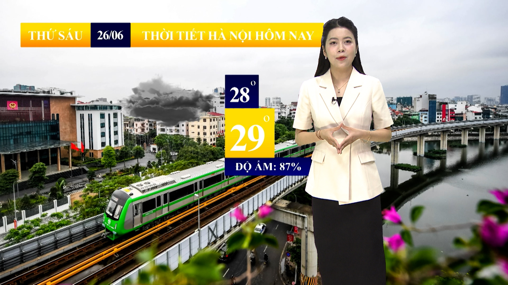 Dự báo thời tiết sáng | 26/06/2026