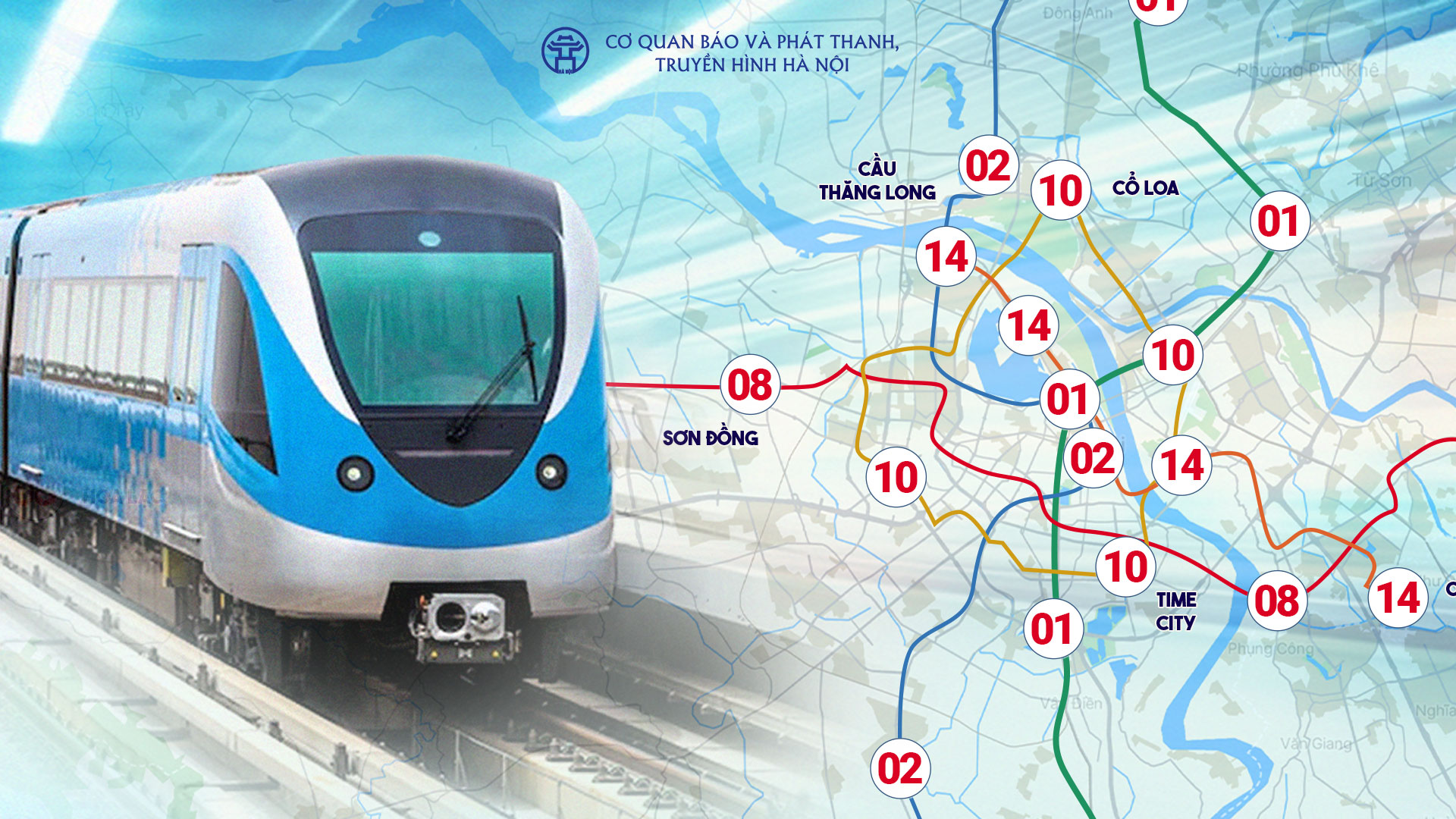 Chi tiết 5 tuyến đường sắt đô thị của Hà Nội vừa khởi công