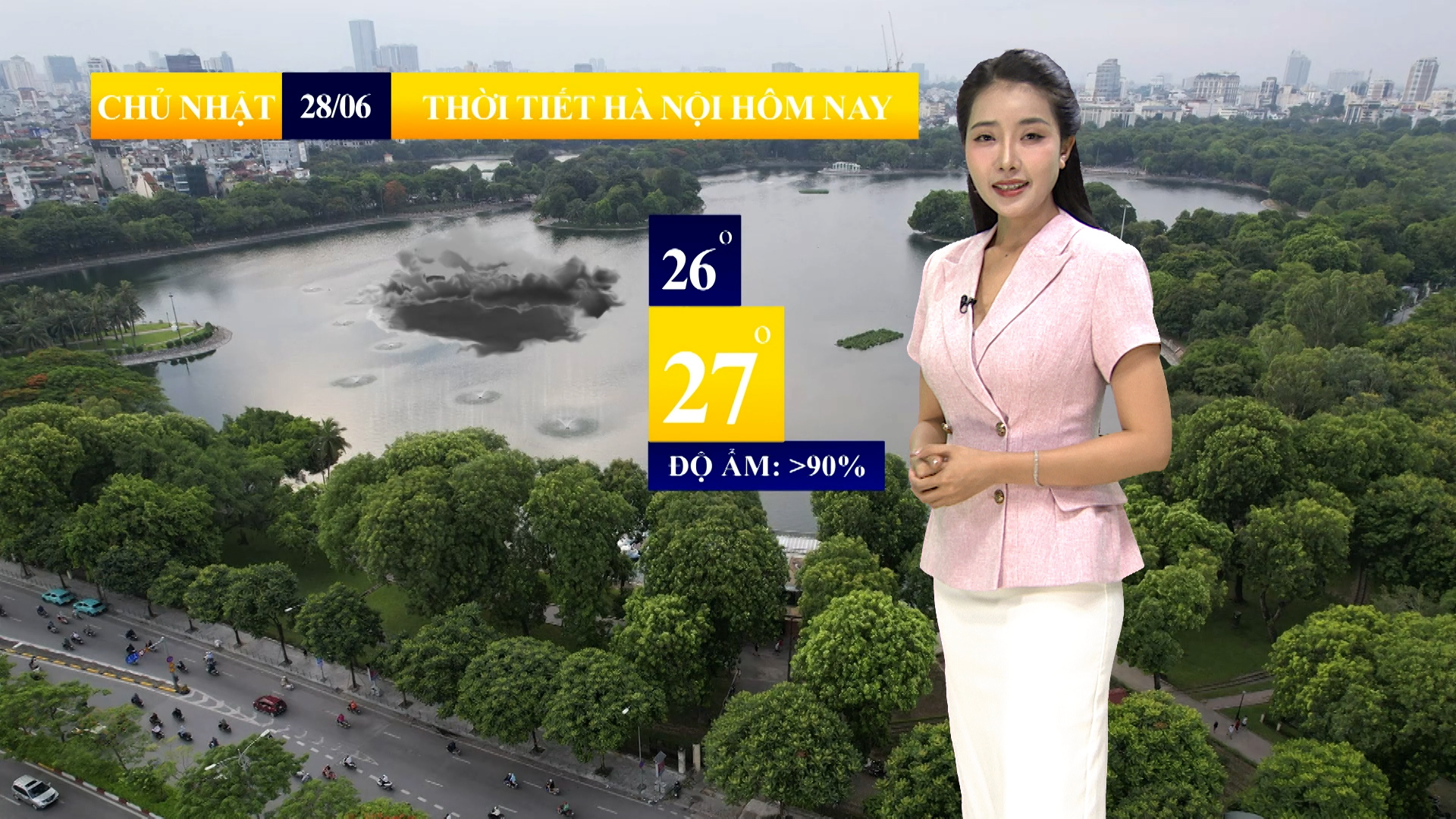 Dự báo thời tiết sáng | 28/06/2026