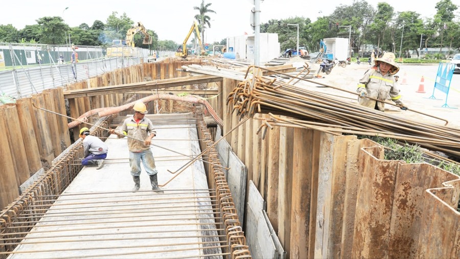 Hà Nội tăng tốc hoàn thành các công trình chống ngập