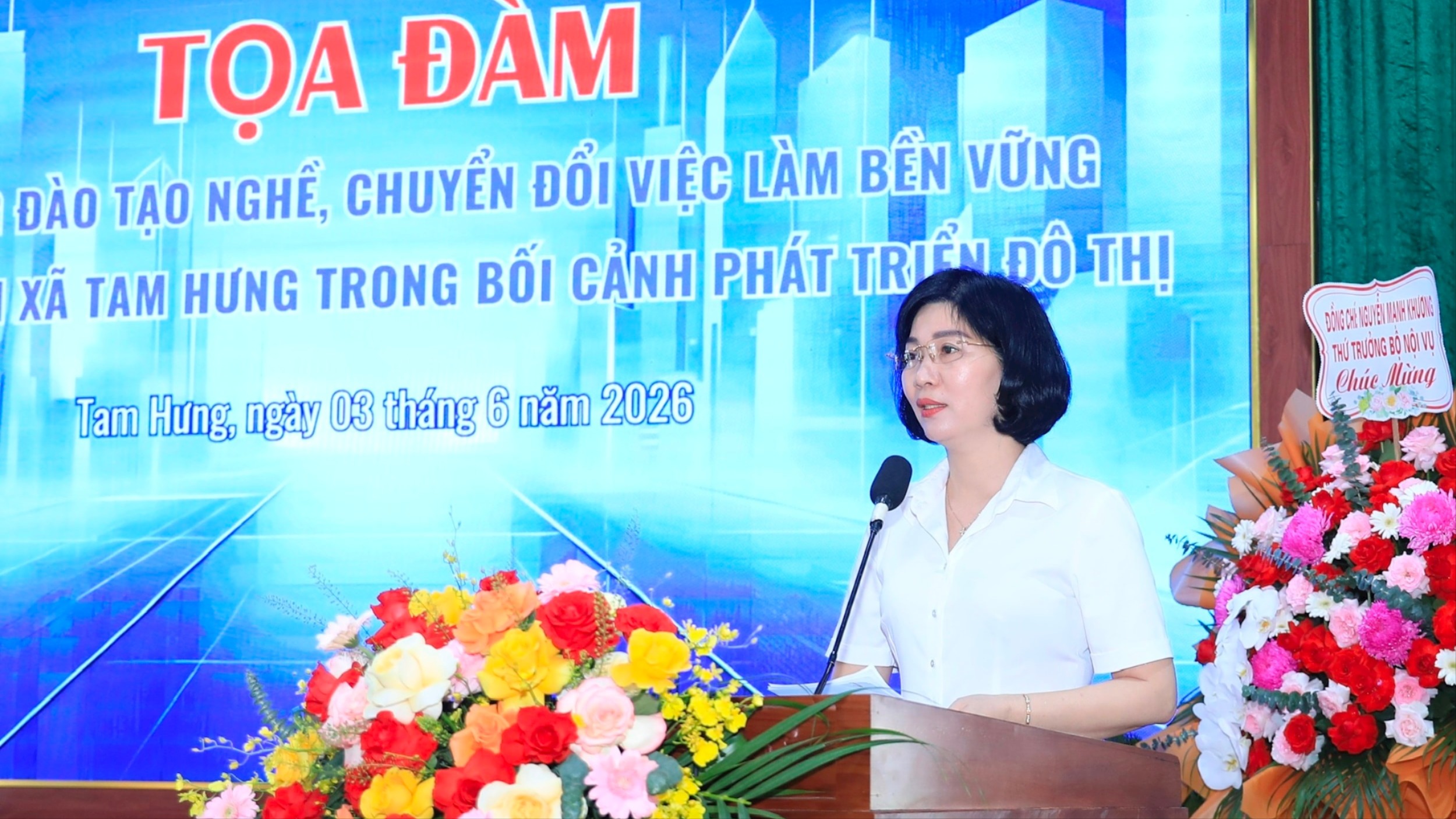 Hiến kế để xã Tam Hưng trở thành điểm sáng chuyển đổi sinh kế, phát triển nhân lực 