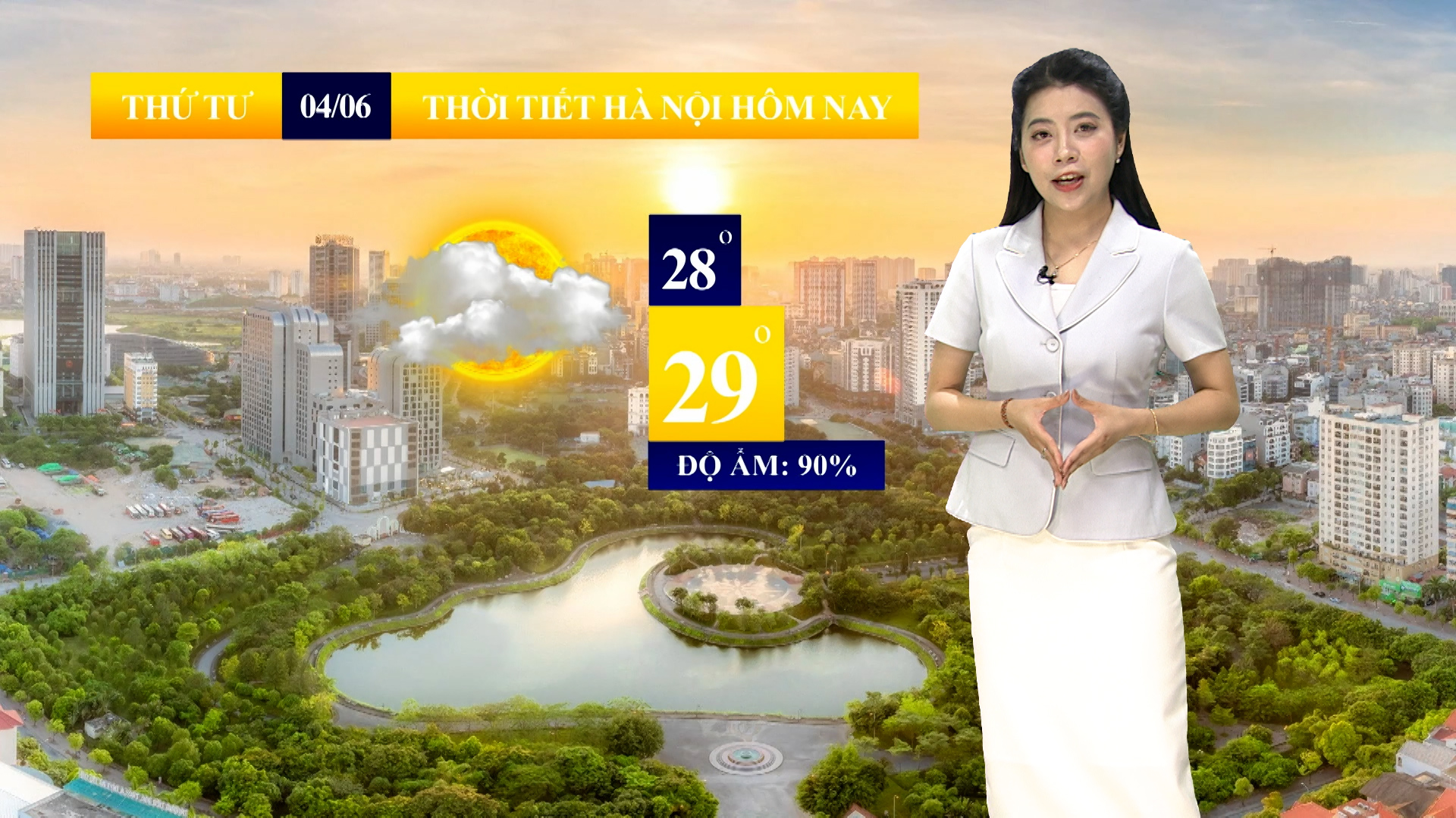Dự báo thời tiết sáng | 03/06/2026