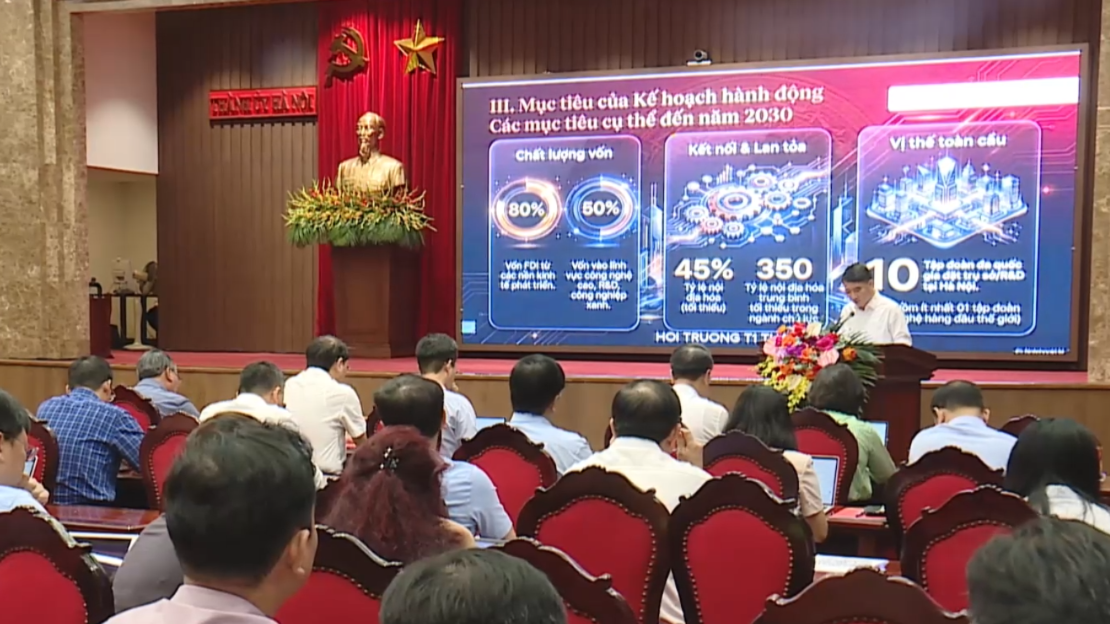 Hà Nội tiếp tục kiến tạo hệ sinh thái FDI chất lượng cao 