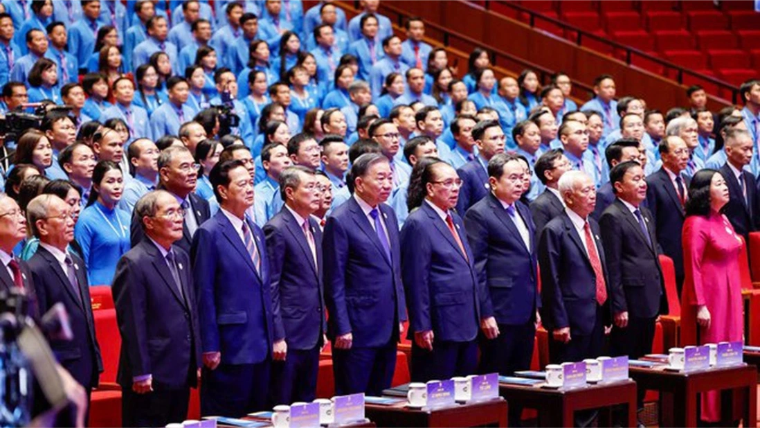 Khai mạc phiên trọng thể Đại hội XIV Công đoàn Việt Nam