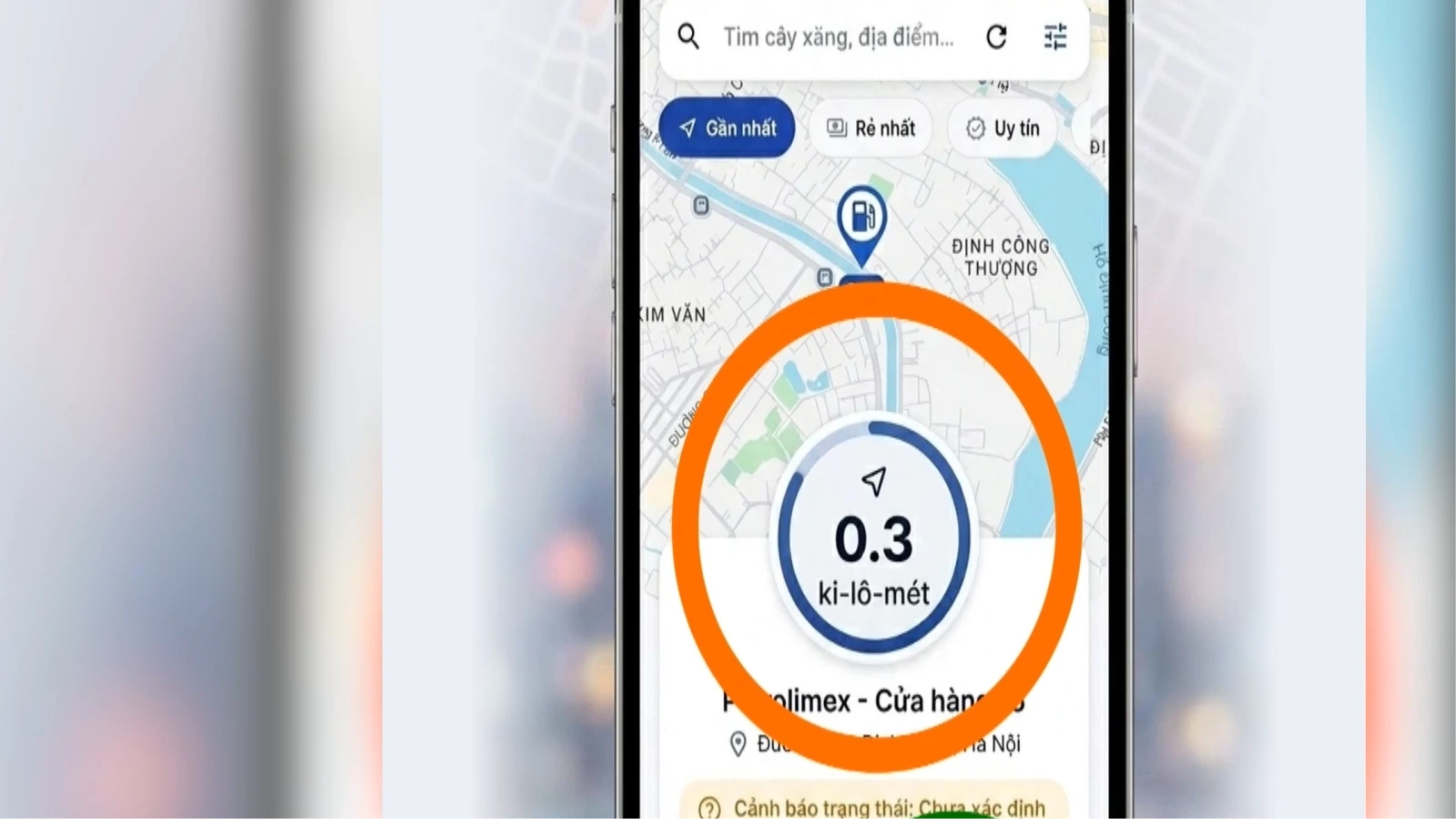 Ra mắt ứng dụng 'Quanh tôi' giúp người dân tìm cửa hàng xăng dầu