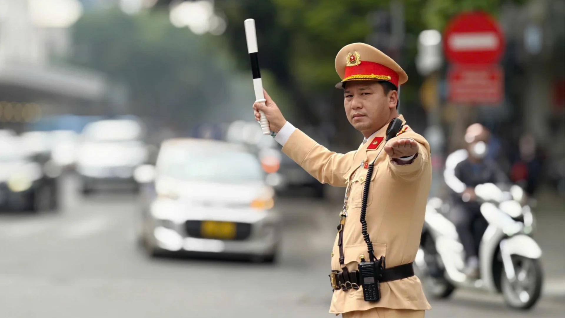 Hà Nội phân luồng giao thông phục vụ Đại hội Hội Nông dân Việt Nam lần thứ IX