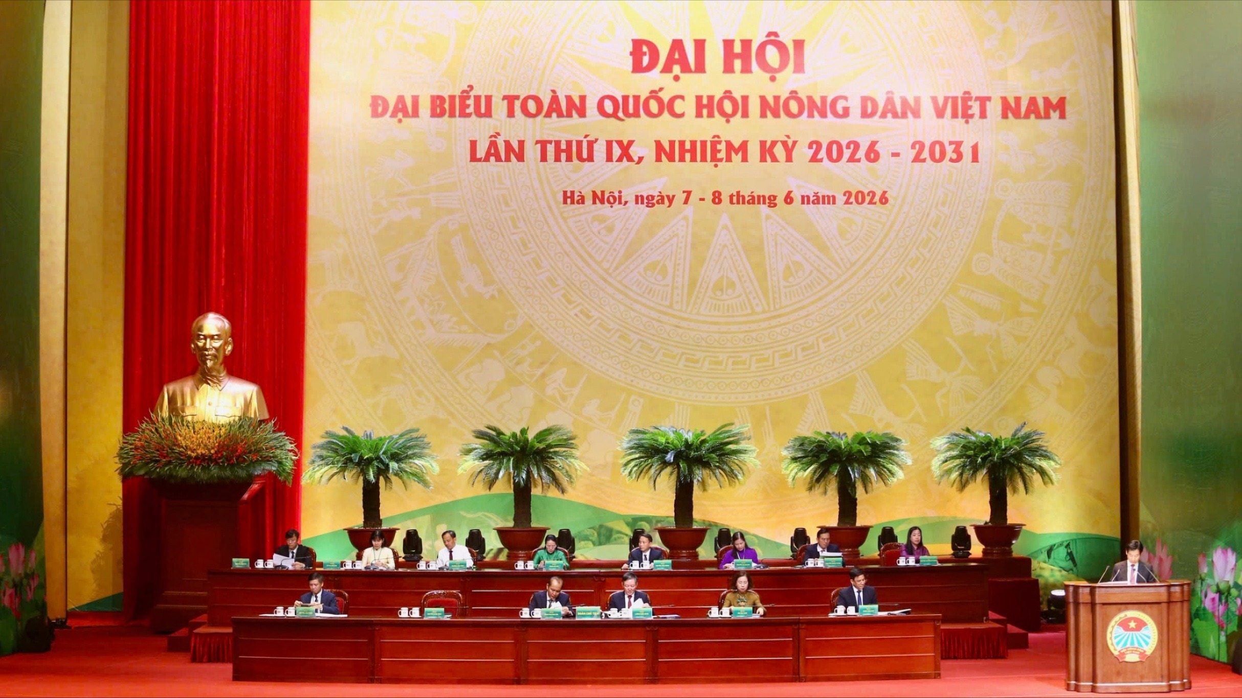 600 đại biểu dự Đại hội lần thứ IX Hội Nông dân Việt Nam